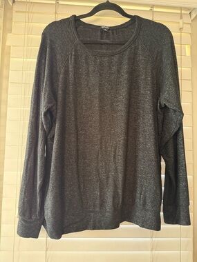 Buffalo David Bitton Charcoal Heather Crewneck Pullover